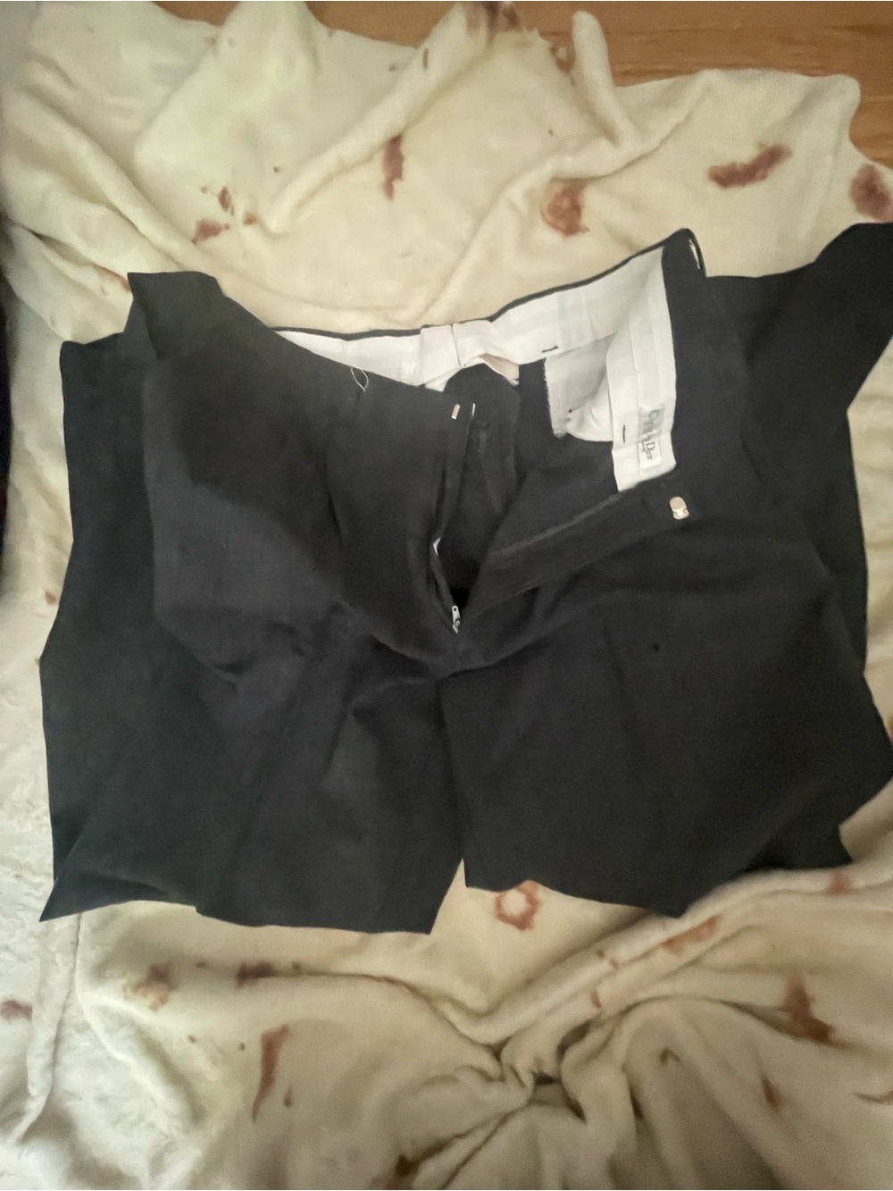 Dior Men's Black Dress Trousers
